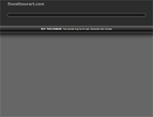 Tablet Screenshot of finesthourart.com